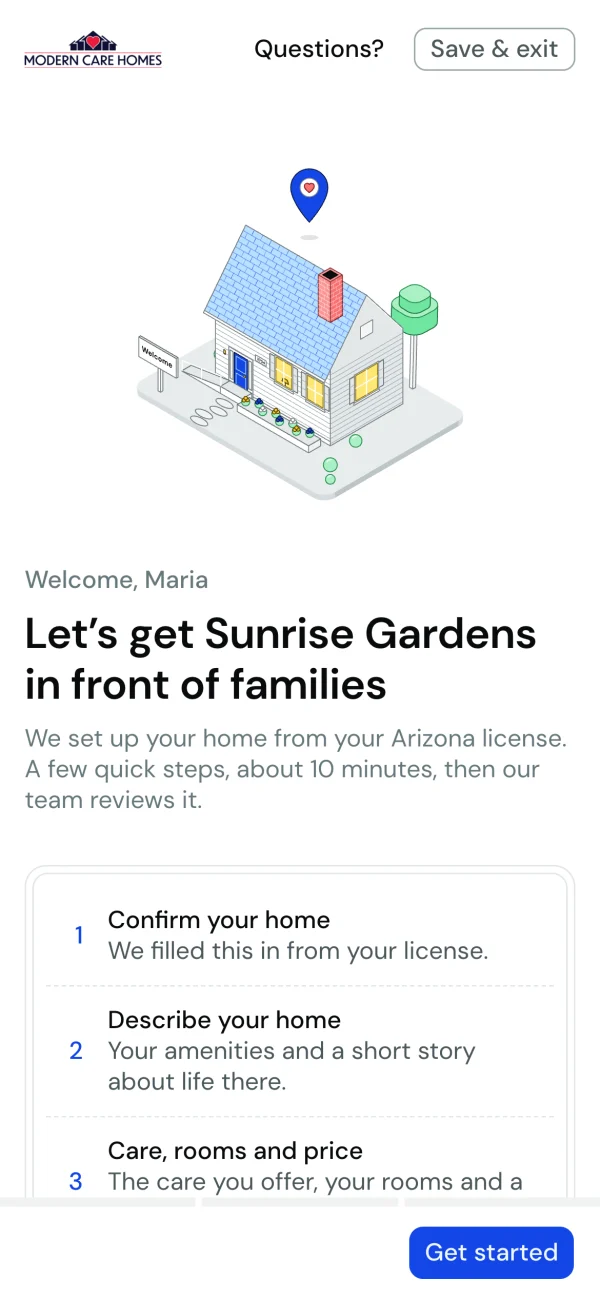 Welcome: Let’s get Sunrise Gardens in front of families, with the three phases ahead